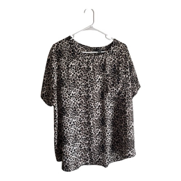 Buffalo David Bitton Animal Print Blouse - Picture 1 of 11